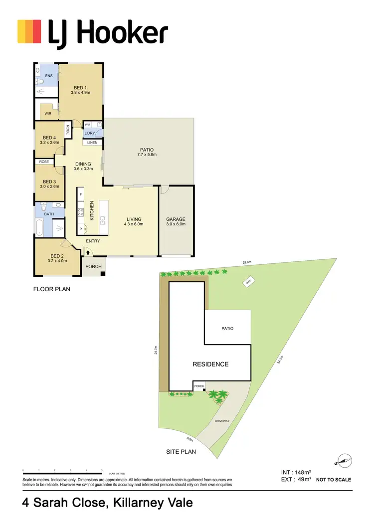 Floorplan of Homely house listing, 4 Sarah Close, Killarney Vale NSW 2261
