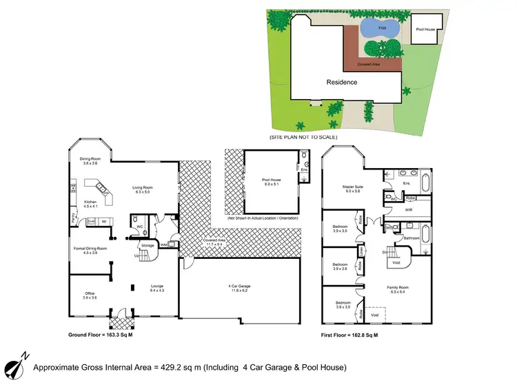 Floorplan of Homely house listing, 1 Whipbird Way, Belmont NSW 2280