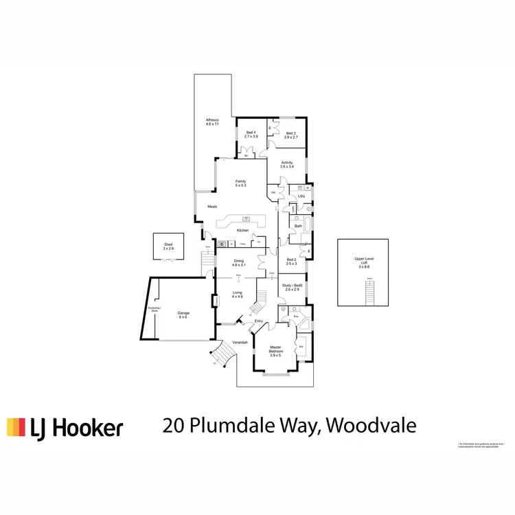 Floorplan of Homely house listing, 20 Plumdale Way, Woodvale WA 6026