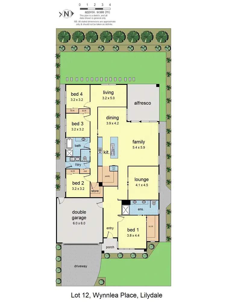 Floorplan of Homely house listing, 10 Wynnlea Place, Lilydale VIC 3140