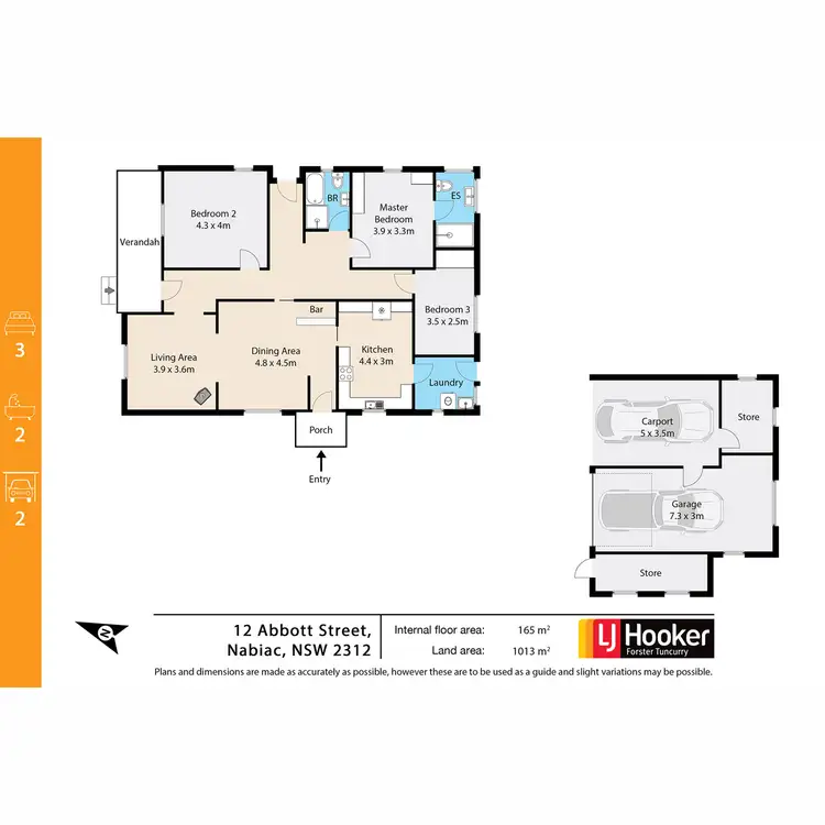 Floorplan of Homely house listing, 12 Abbott Street, Nabiac NSW 2312