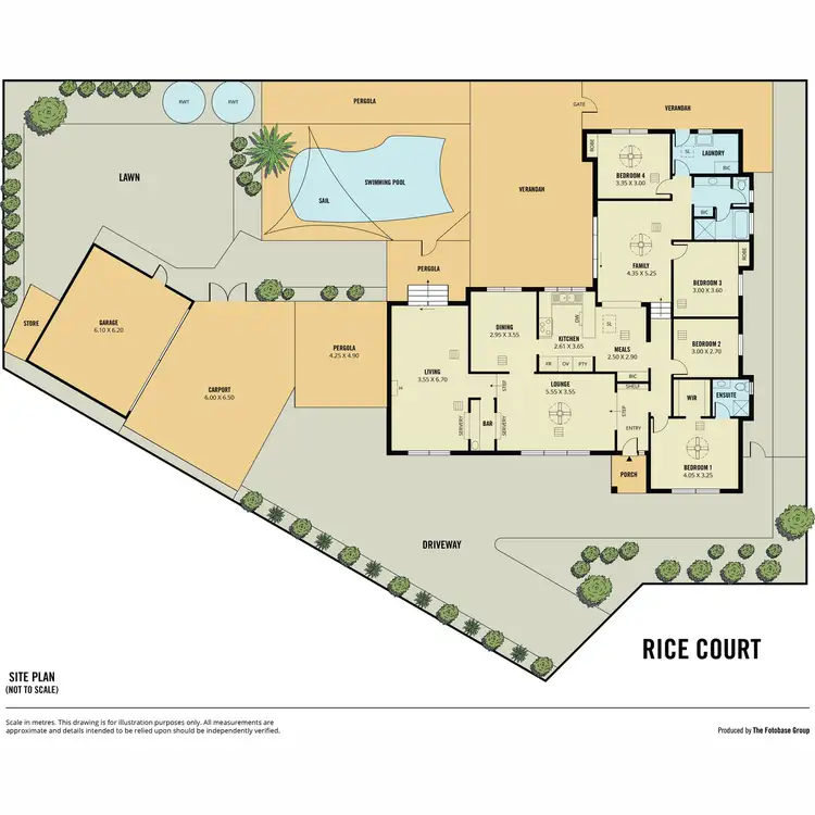 Floorplan of Homely house listing, 3 Rice Court, Para Hills SA 5096