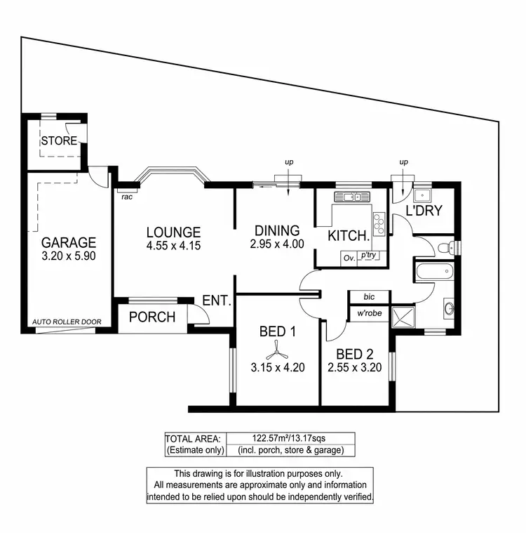 Floorplan of Homely unit listing, 3/15 Albert Street, Glenelg East SA 5045