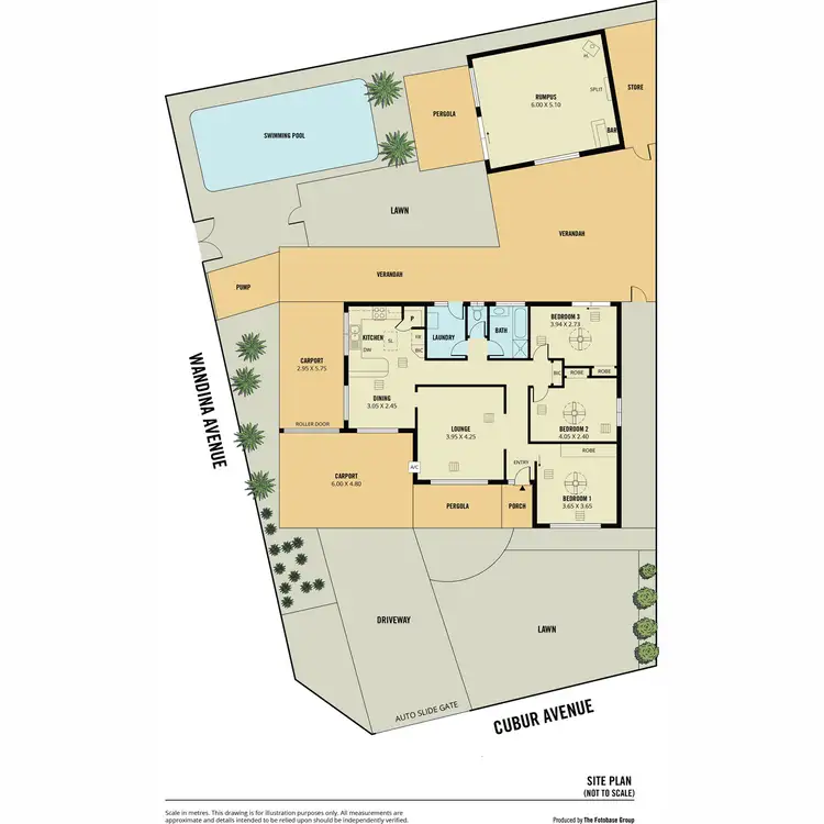 Floorplan of Homely house listing, 30 Curbur Avenue, Pooraka SA 5095