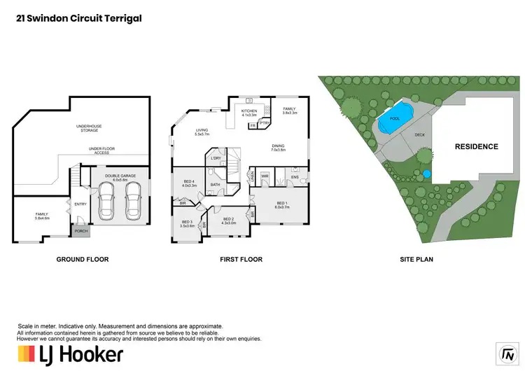 Floorplan of Homely house listing, 21 Swindon Circuit, Terrigal NSW 2260