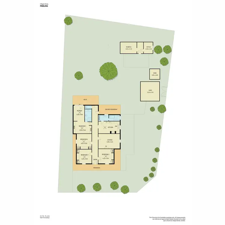 Floorplan of Homely house listing, 3 Rogers Street, Freeling SA 5372