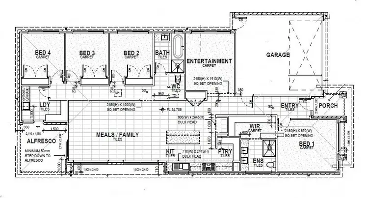 Floorplan of Homely house listing, 7 Maserati Way, Cranbourne East VIC 3977