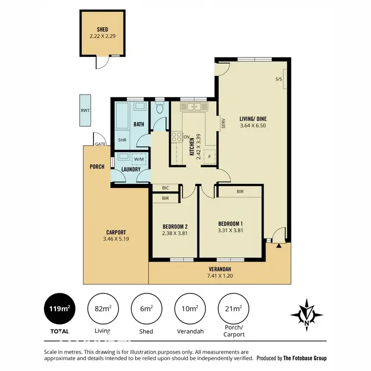 Floorplan of Homely house listing, 12 Morse Court, Fulham Gardens SA 5024