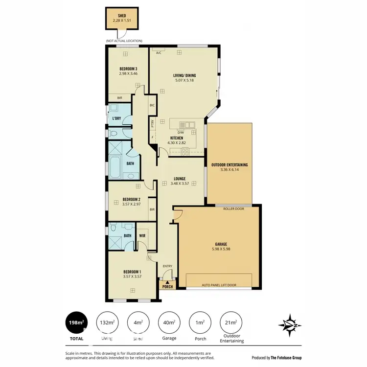 Floorplan of Homely house listing, 13 Niklaus Court, Flagstaff Hill SA 5159