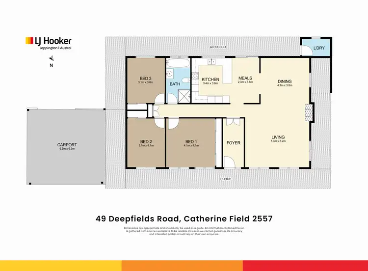 Floorplan of Homely rural property listing, 49 Deepfields Road, Catherine Field NSW 2557
