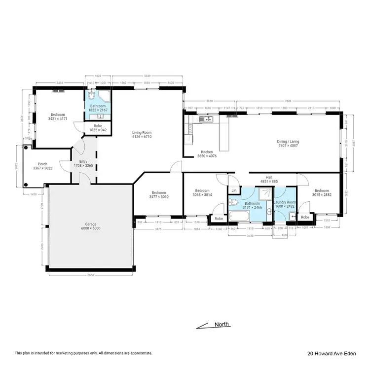 Floorplan of Homely house listing, 20 Howard Ave, Bega NSW 2550