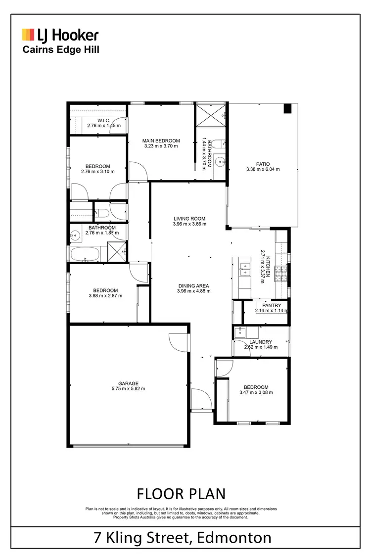 Floorplan of Homely house listing, 7 Kling Street, Edmonton QLD 4869