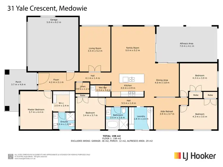 Floorplan of Homely house listing, 31 Yale Crescent, Medowie NSW 2318