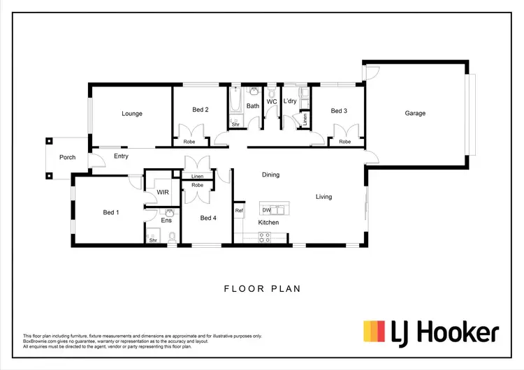 Floorplan of Homely house listing, 224 Boardwalk Boulevard, Point Cook VIC 3030
