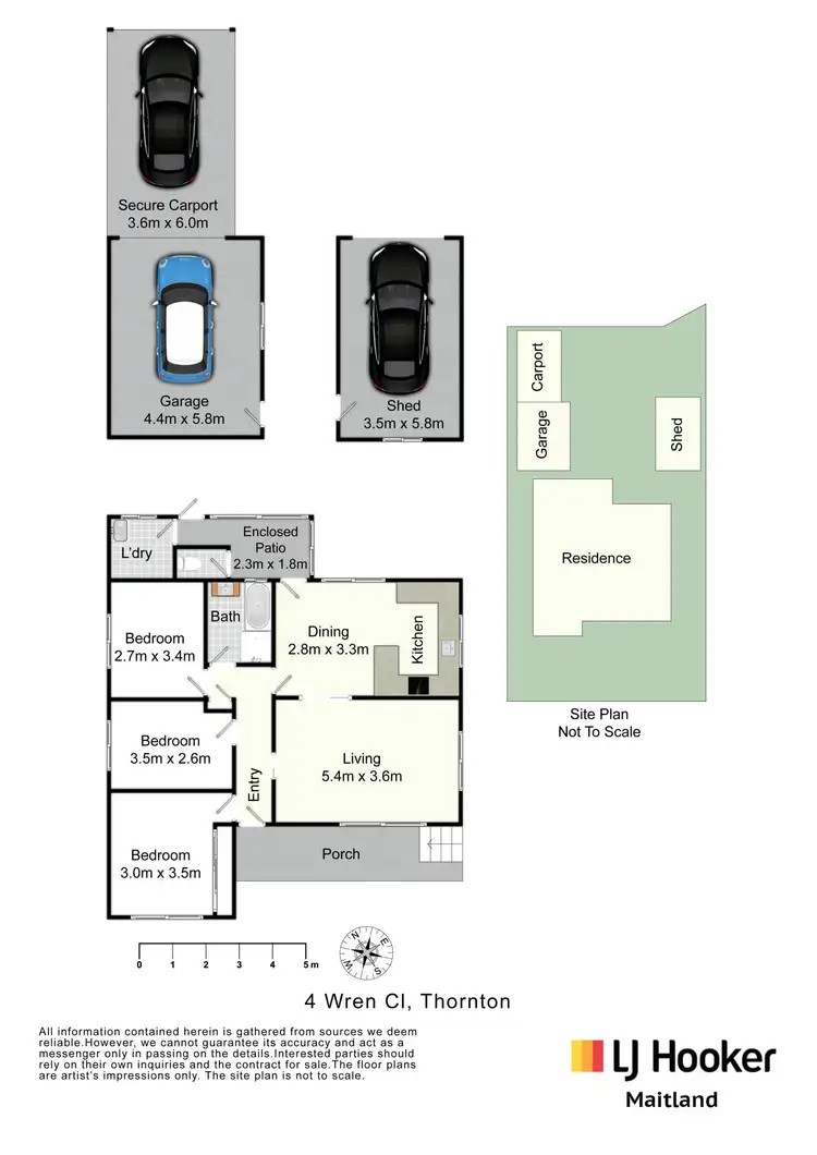 Floorplan of Homely house listing, 4 Wren Close, Thornton NSW 2322