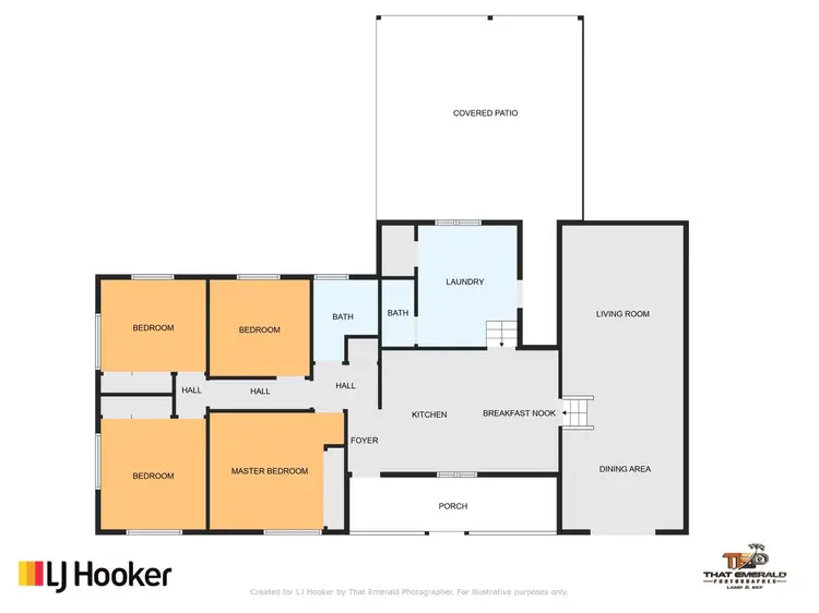 Floorplan of Homely house listing, 10 Topaz Street, Emerald QLD 4720