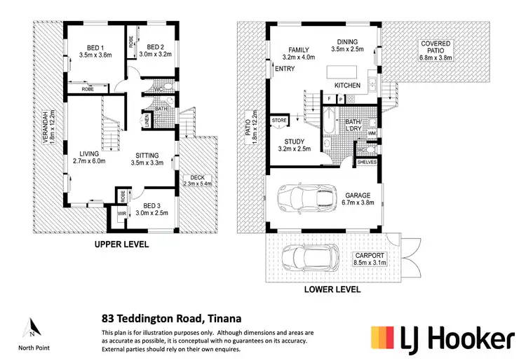 Floorplan of Homely house listing, 83 Teddington Road, Tinana QLD 4650