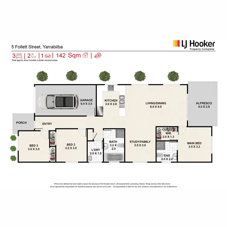 Floorplan of Homely house listing, 5 Follett Street, Yarrabilba QLD 4207
