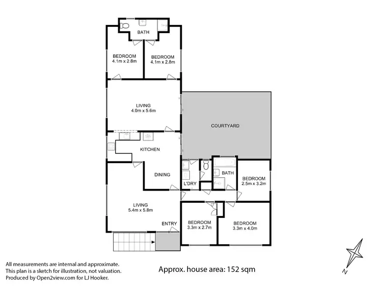 Floorplan of Homely house listing, 14 Lachlan Drive, Mount Nelson TAS 7007