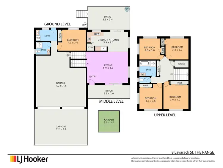 Floorplan of Homely house listing, 8 Lavarack Street, The Range QLD 4700