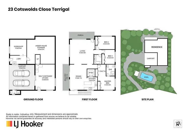 Floorplan of Homely house listing, 23 Cotswolds Close, Terrigal NSW 2260