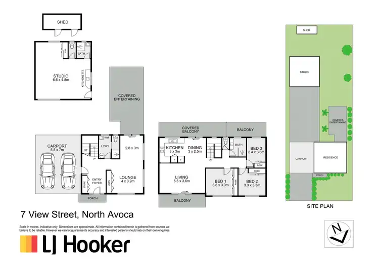 Floorplan of Homely house listing, 7 View Street, North Avoca NSW 2260