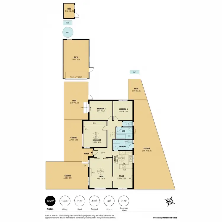 Floorplan of Homely house listing, 28 Morgala Drive, Holden Hill SA 5088