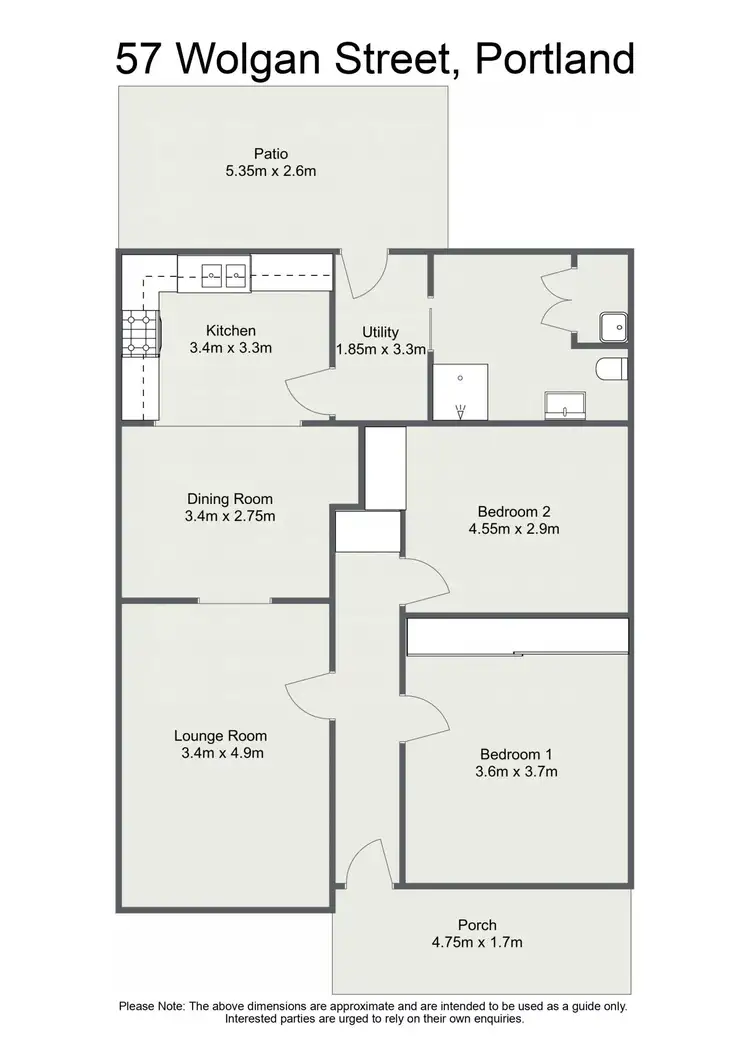 Floorplan of Homely house listing, 57 Wolgan Street, Portland NSW 2847