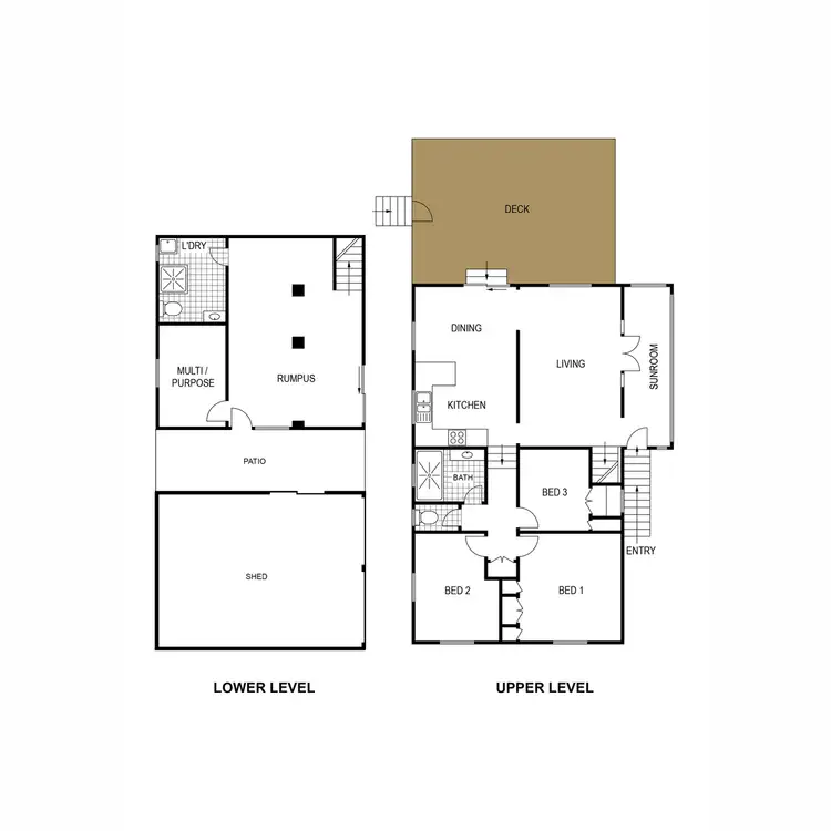 Floorplan of Homely house listing, 34 Andrew Street, Kallangur QLD 4503
