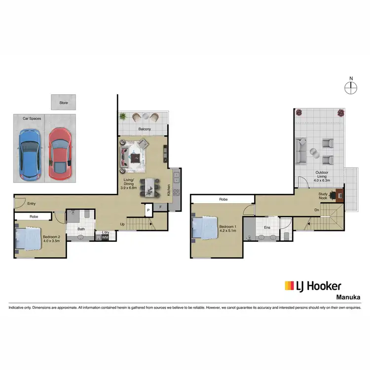 Floorplan of Homely unit listing, 28/41 Hampton Circuit, Yarralumla ACT 2600