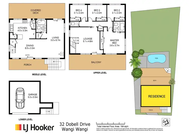 Floorplan of Homely house listing, 32 Dobell Drive, Wangi Wangi NSW 2267