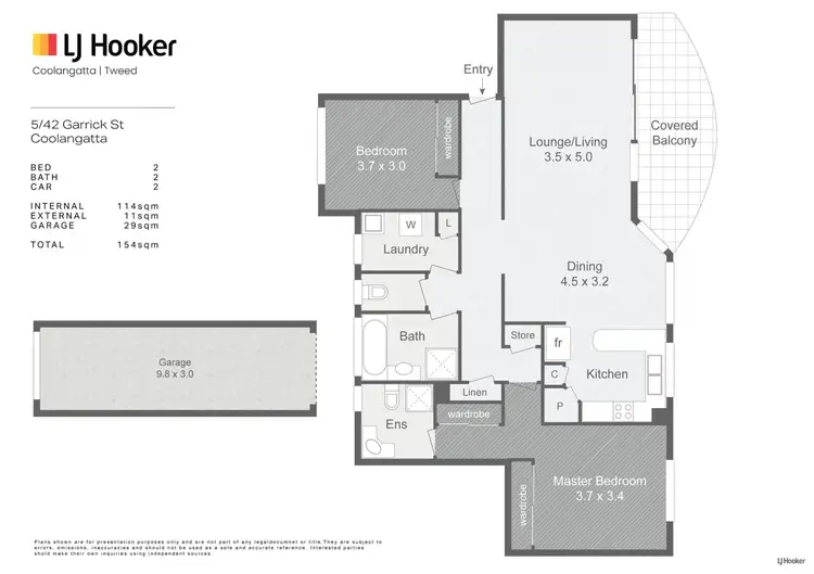 Floorplan of Homely unit listing, 5/42 Garrick Street, Coolangatta QLD 4225
