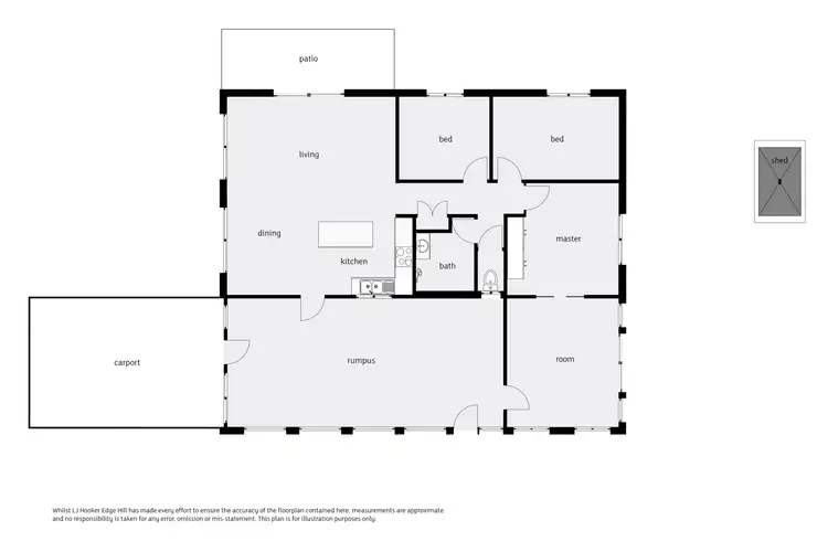 Floorplan of Homely house listing, 18 Moonah Street, Holloways Beach QLD 4878