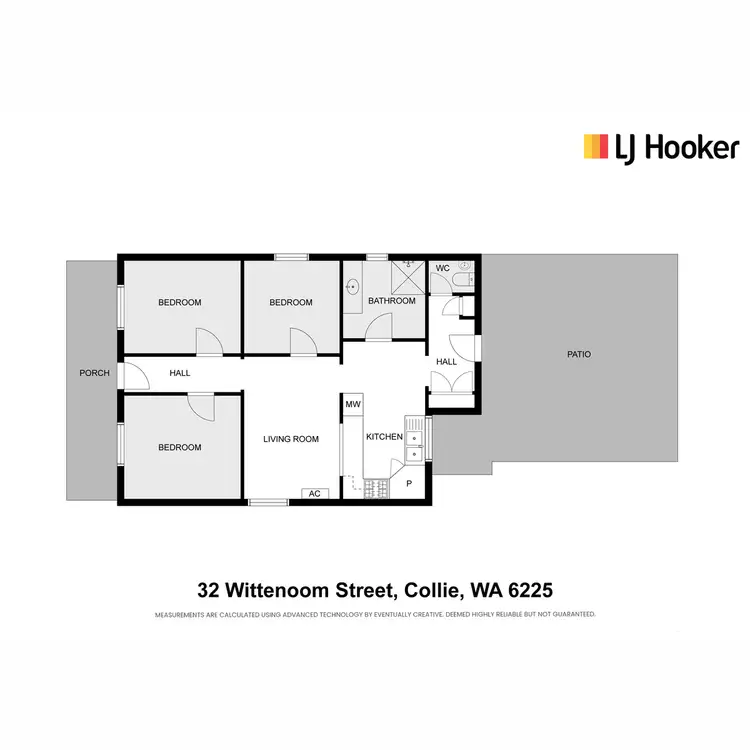 Floorplan of Homely house listing, 32 Wittenoom Street, Collie WA 6225