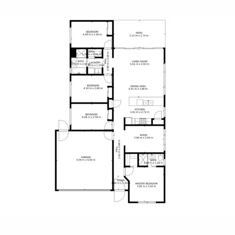 Floorplan of Homely house listing, 21 Olivine Circuit, Yarrabilba QLD 4207