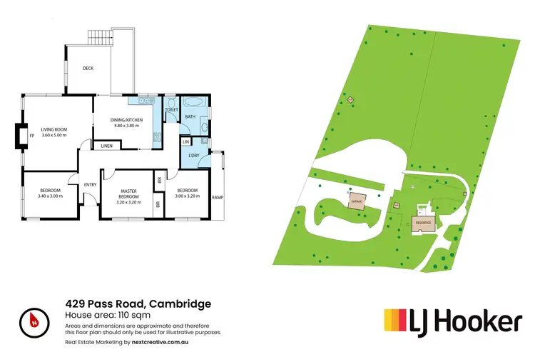 Floorplan of Homely house listing, 429 Pass Road, Cambridge TAS 7170
