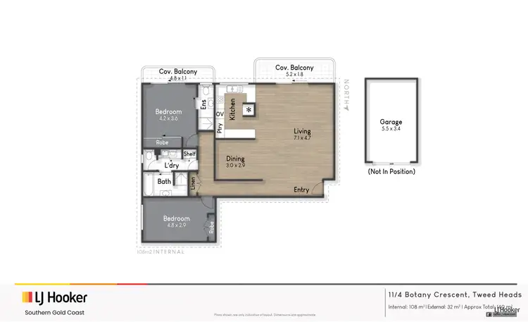 Floorplan of Homely unit listing, 11/4 Botany Crescent, Tweed Heads NSW 2485