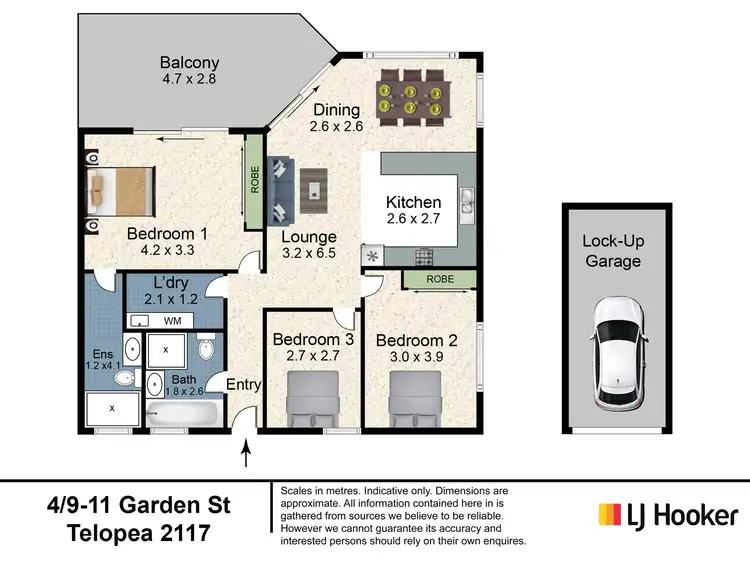 Floorplan of Homely unit listing, 4/9-11 Garden Street, Telopea NSW 2117