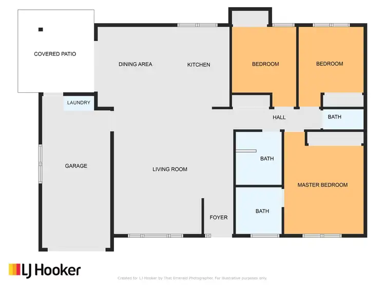 Floorplan of Homely unit listing, 1/3 Duroux Street, Emerald QLD 4720