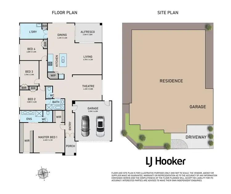 Floorplan of Homely house listing, 36 Sloane Drive, Clyde North VIC 3978