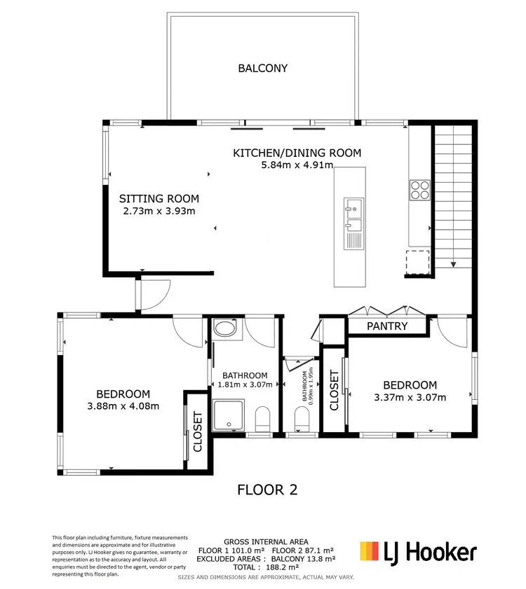 Floorplan of Homely house listing, 10 Maori Place, Akaroa TAS 7216