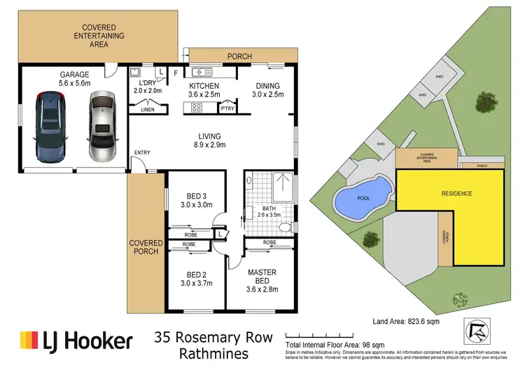 Floorplan of Homely house listing, 35 Rosemary Row, Rathmines NSW 2283