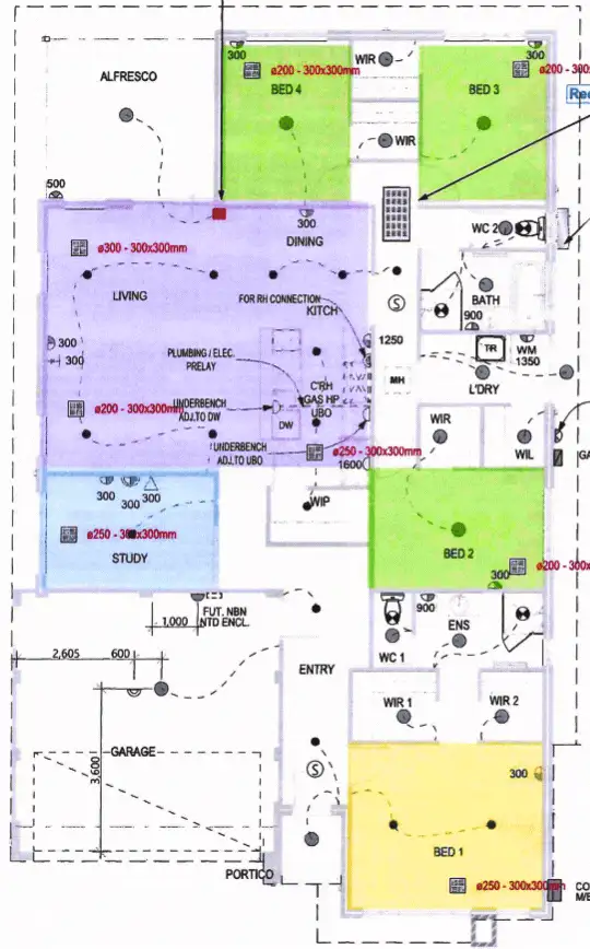 Floorplan of Homely house listing, 24 Monolith Way, Wellard WA 6170