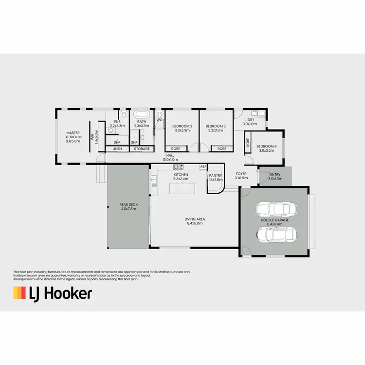 Floorplan of Homely house listing, 34 Aurora Circuit, Atherton QLD 4883