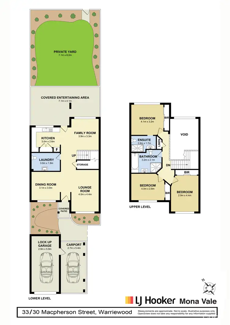 Floorplan of Homely townhouse listing, 33/30 Macpherson Street, Warriewood NSW 2102