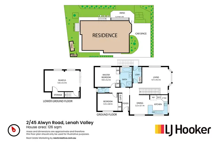 Floorplan of Homely house listing, 2/45 Alwyn Road, Lenah Valley TAS 7008