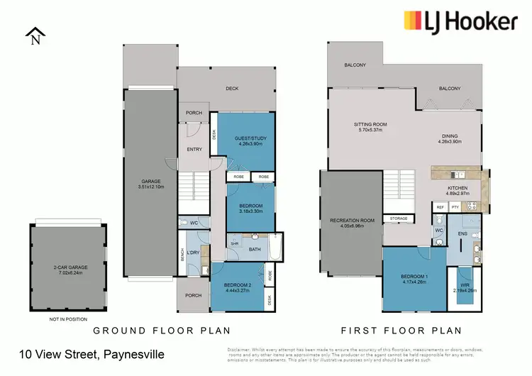 Floorplan of Homely house listing, 10 View Street, Paynesville VIC 3880