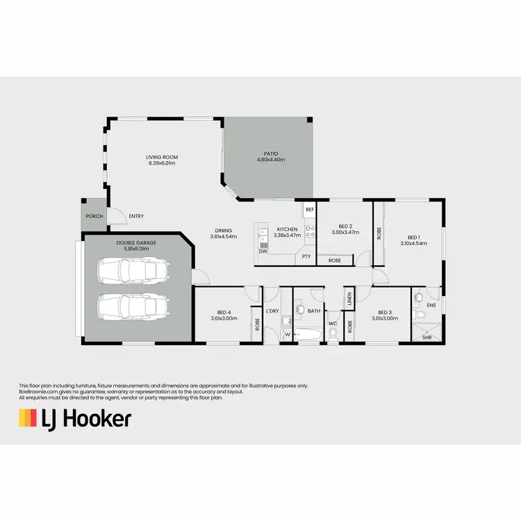Floorplan of Homely house listing, 13 Rosenberg Street, Atherton QLD 4883