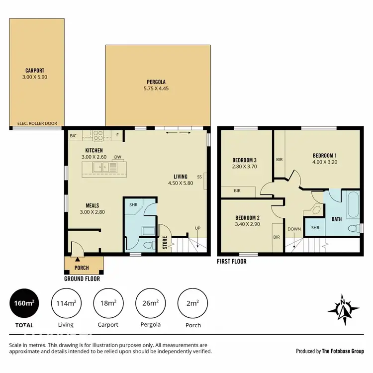 Floorplan of Homely house listing, 43A Adelaide Terrace, Ascot Park SA 5043
