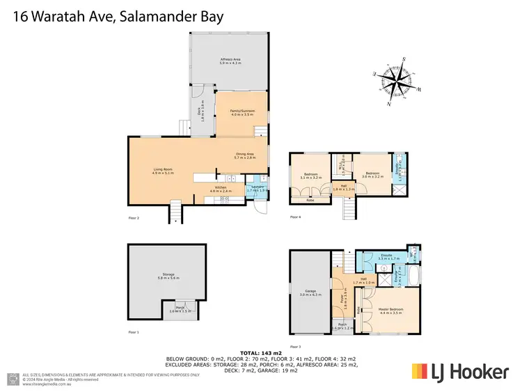 Floorplan of Homely house listing, 16 Waratah Avenue, Salamander Bay NSW 2317